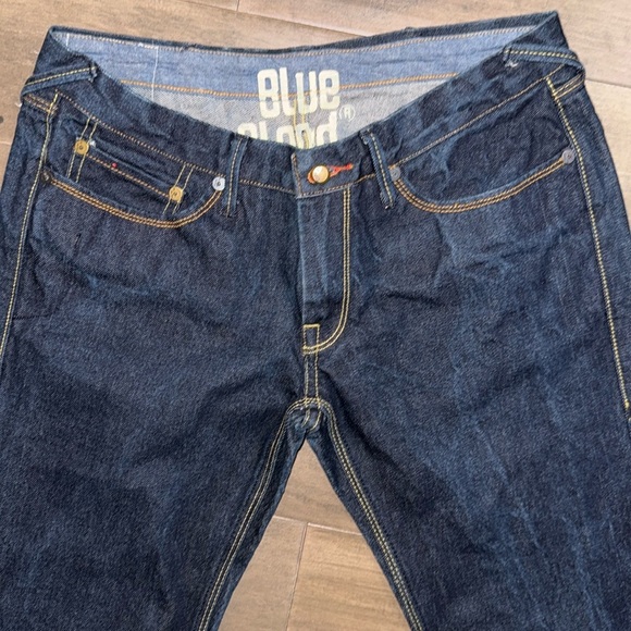 Dry Goods Blue Blood Brand Selvedge Denim Straight Leg Jeans - Picture 2 of 10